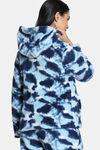 Zivame Soft Snuggles Fur Jacket - Medieval Blue — thumbnail 5